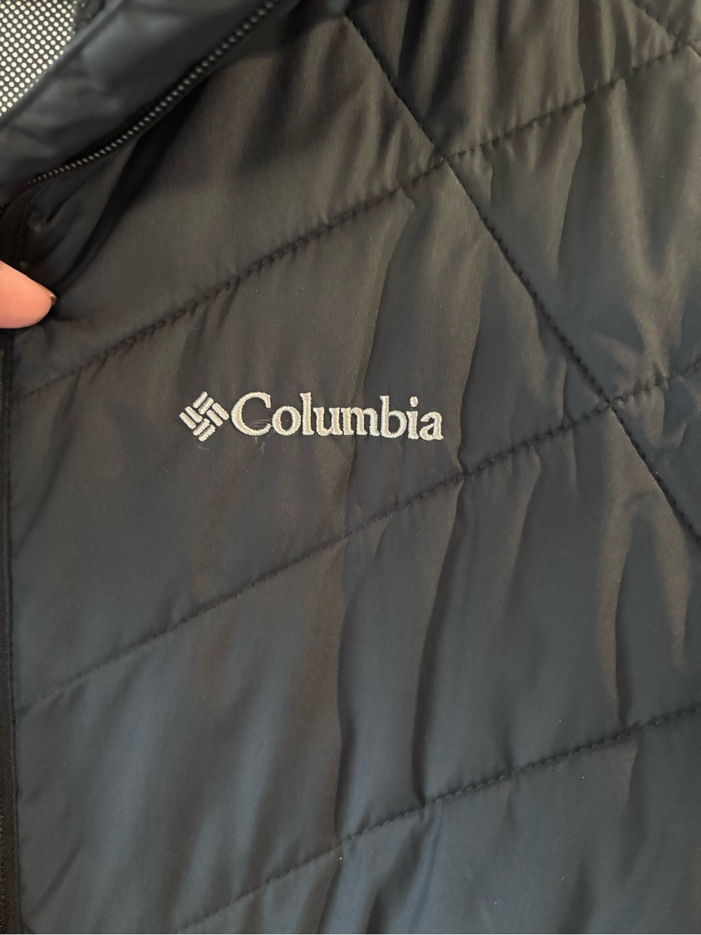 Columbia Women’s Omni-Heat Quilted Black Insulated Jacket XXL Puffer Coat